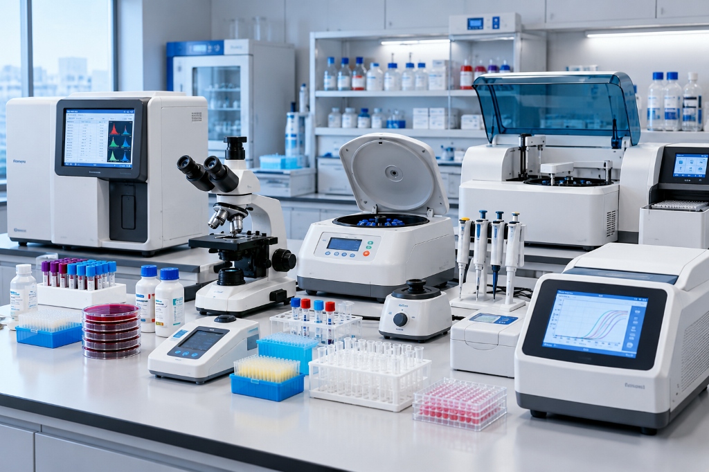 Advanced Clinical Laboratory Equipment Suite